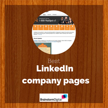 linkedin company pages