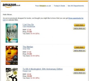 Amazon email