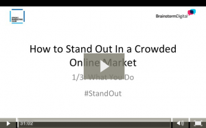 How to stand out in a crowded online market